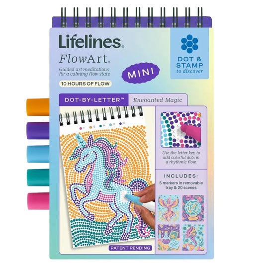 Lifelines Coloring & Painting Kits FlowArt Mini Single Enchanted Magic