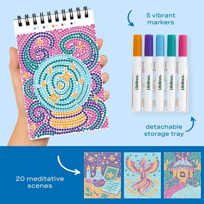 Lifelines Coloring & Painting Kits FlowArt Mini Single Enchanted Magic