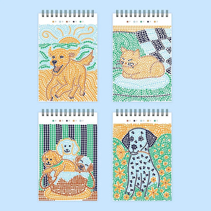 Lifelines Coloring & Painting Kits FlowArt Mini Single Furry Friends