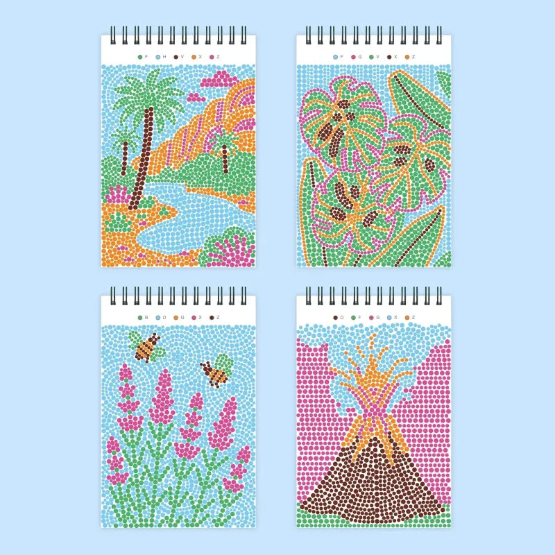 Lifelines Coloring & Painting Kits FlowArt Mini Single Nature's Wonders