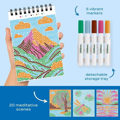 Lifelines Coloring & Painting Kits FlowArt Mini Single Nature's Wonders