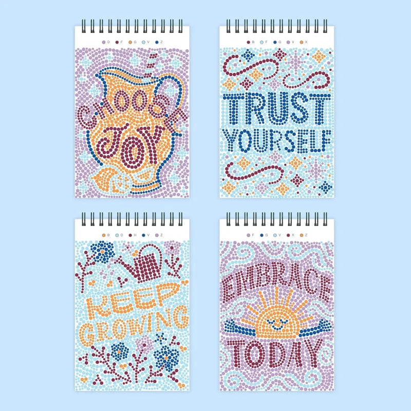 Lifelines Coloring & Painting Kits FlowArt Mini Single Pocket Positivity