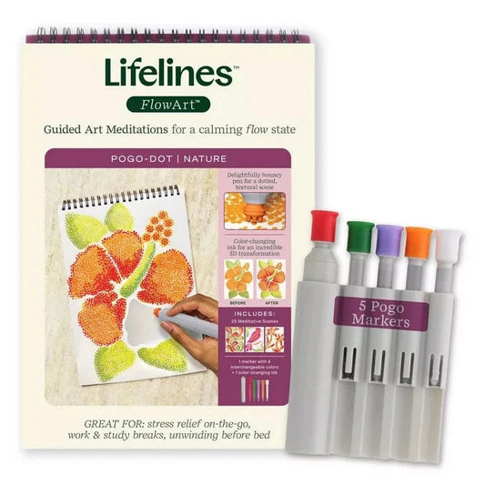 Lifelines Coloring & Painting Kits FlowArt Pogo Dot - Nature