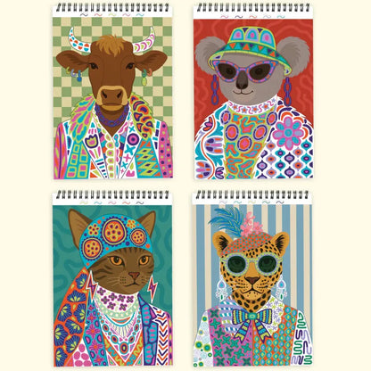 Lifelines Coloring & Painting Kits FlowArt: Trace-to-Doodle - Wild Style