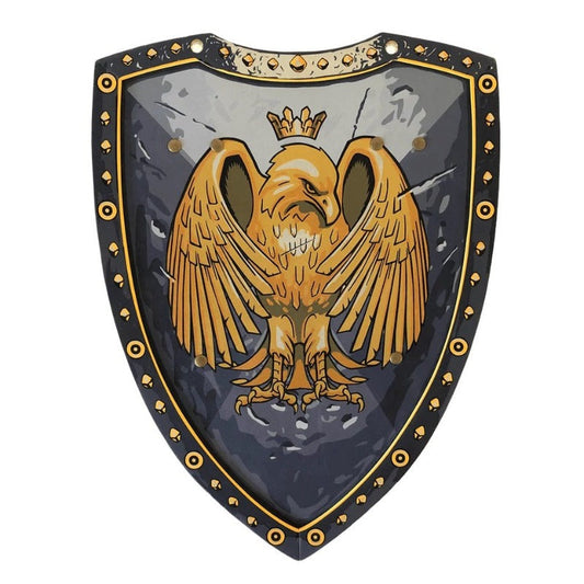 Liontouch Dress Up Accessories Golden Eagle Knight Shield