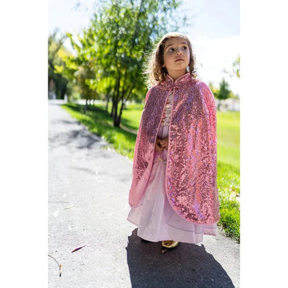 Little Adventures Dress Up Accessories Default Pink Shimmer Cloak