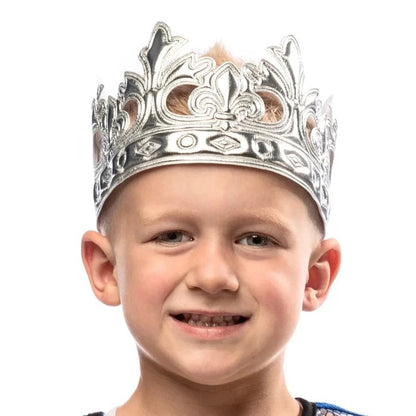 Little Adventures Dress Up Accessories Default Prince Soft Crown - Silver