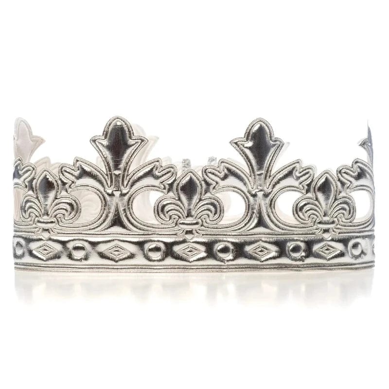 Little Adventures Dress Up Accessories Default Prince Soft Crown - Silver