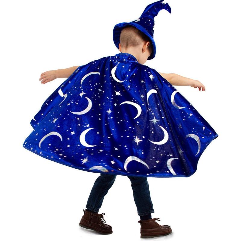 Little Adventures Dress Up Accessories Default Royal Blue Wizard Cape