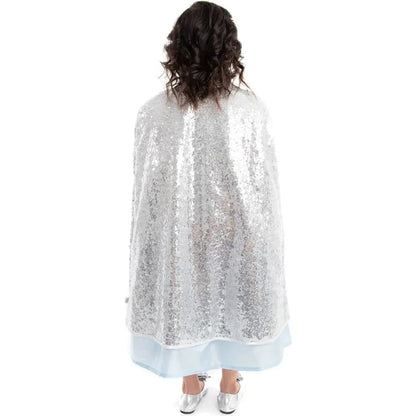 Little Adventures Dress Up Accessories Default Silver Shimmer Cloak