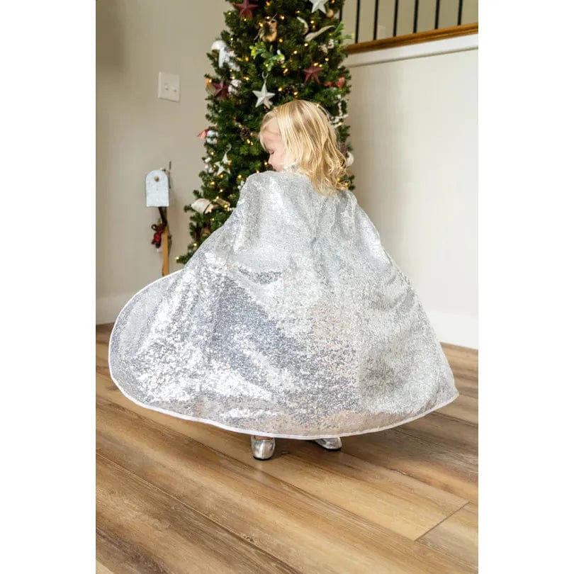 Little Adventures Dress Up Accessories Default Silver Shimmer Cloak