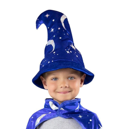 Little Adventures Dress Up Accessories Royal Blue Wizard Hat