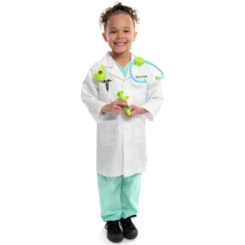 Little Adventures Dress Up Outfits Default Doctor Set (Size 3-5 yrs)