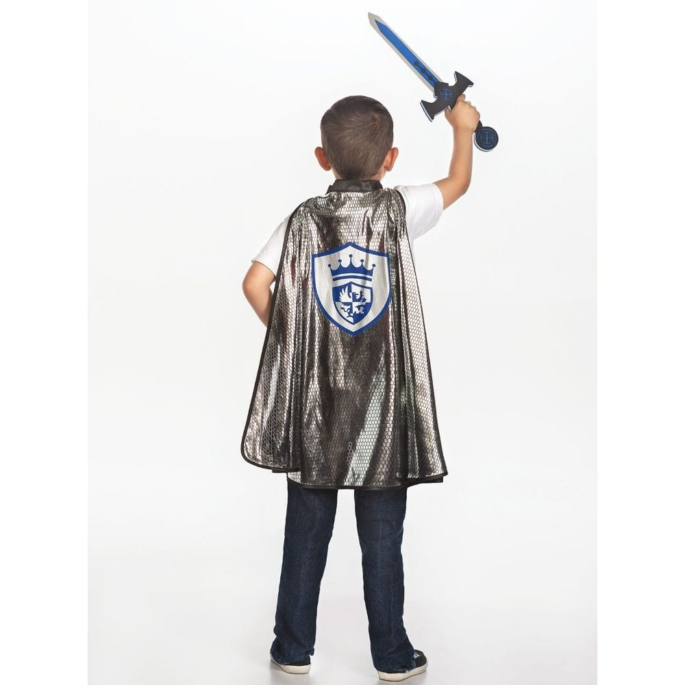 Little Adventures Dress Up Outfits Default Knight Cape & Sword Set (3-8 Yrs)