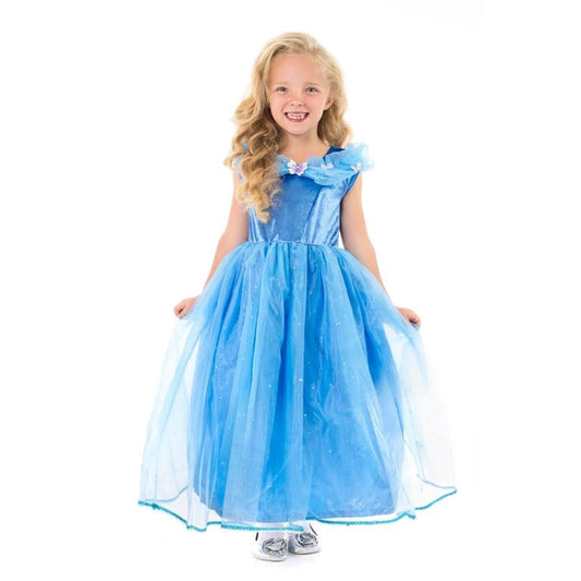 Little Adventures Dress Up Outfits Deluxe Cinderella Butterfly Dress - Size Large (5-9 yrs)