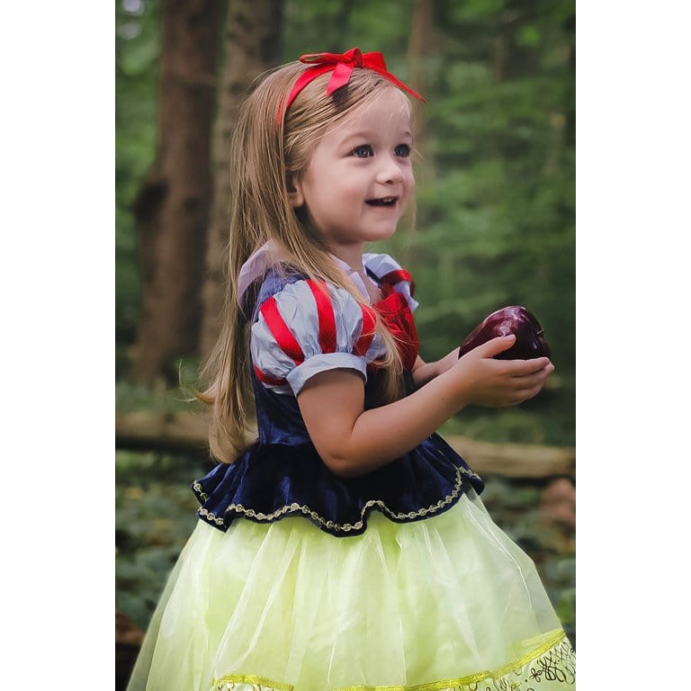 Little Adventures Dress Up Outfits Deluxe Snow White - Medium (3-5 yrs)
