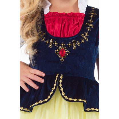 Little Adventures Dress Up Outfits Deluxe Snow White - Medium (3-5 yrs)