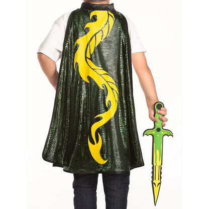 Little Adventures Dress Up Outfits Dragon Cape & Sword Set (3-8 yrs)