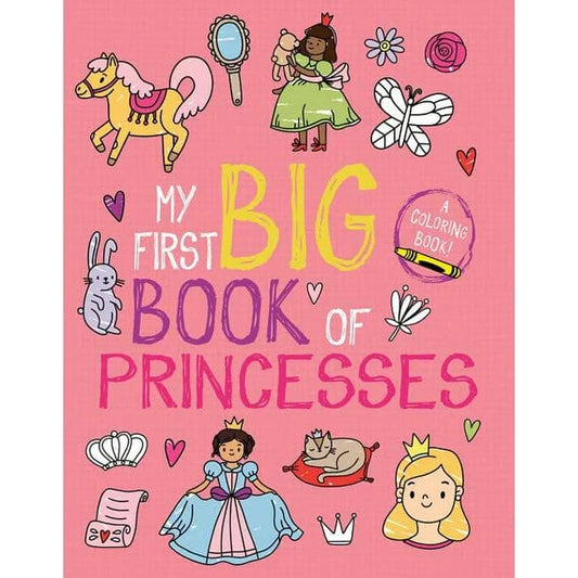 Little Bee Books Coloring & Painting Books Default My First Big Book of Princesses Coloring Book