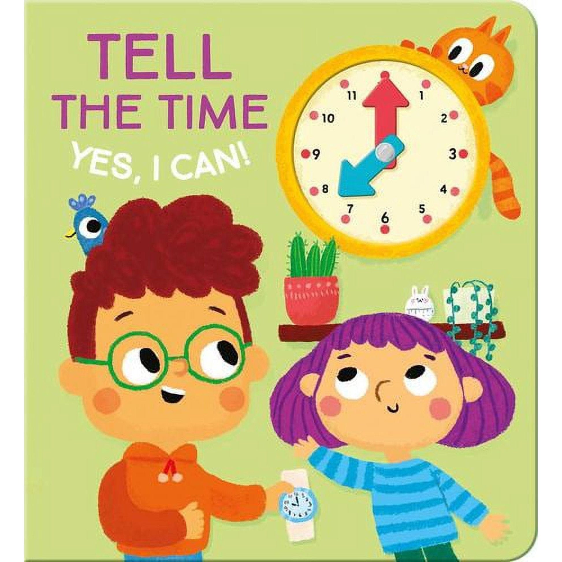 Little Genius Books Board Books Default Yes I Can! Tell The Time