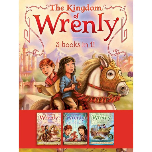 Little Simon Paperback Books Default The Kingdom of Wrenly 3 Books in 1! The Lost Stone; The Scarlet Dragon; Sea Monster!