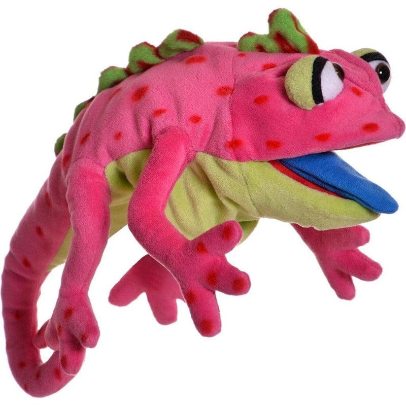 Living Puppets Hand Puppets Default Cammy Pink Chameleon Puppet