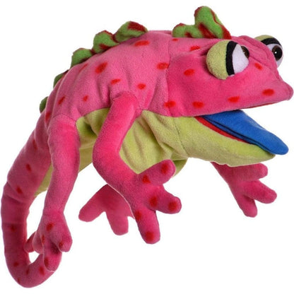 Living Puppets Hand Puppets Default Cammy Pink Chameleon Puppet