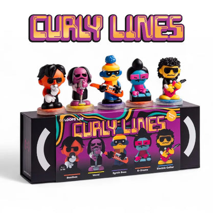 Loops Lab Music Loops Lab: Curly Lines (5 Person Band)