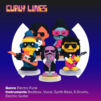 Loops Lab Music Loops Lab: Curly Lines (5 Person Band)