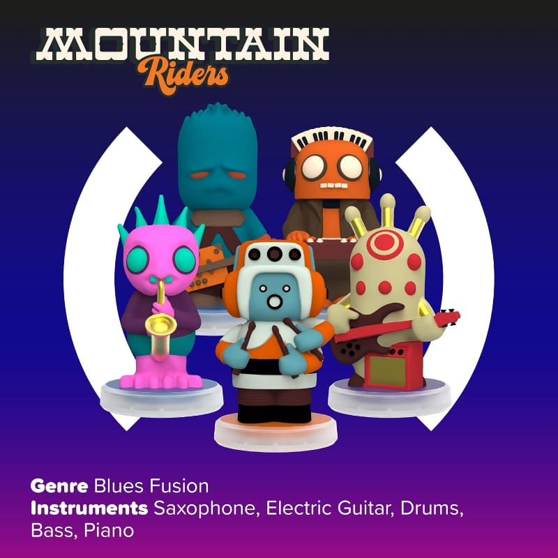 Loops Lab Music Loops Lab: Mountain Riders (5 Person Band)
