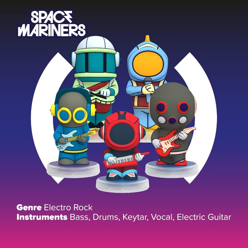 Loops Lab Music Loops Lab: Space Mariners (5 Person Band)