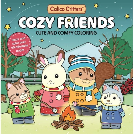 Macmillan Publishers Coloring & Painting Books Calico Critters: Cozy Friends Coloring Book