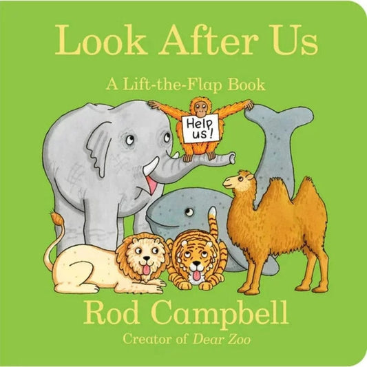 Macmillan Publishing Lift the Flap Books Look After Us: A Lift-the-Flap Book