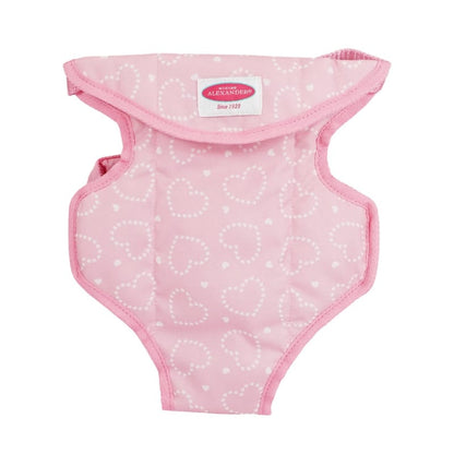 Madame Alexander Doll Accessories Pink Hearts Doll Carrier