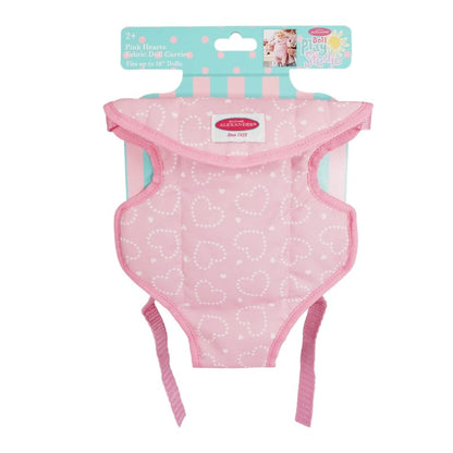 Madame Alexander Doll Accessories Pink Hearts Doll Carrier