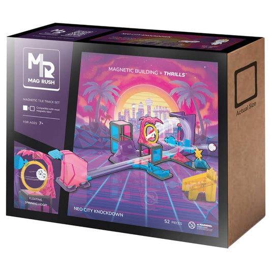 Mag Rush Magnetic Building Sets Neo City Knockdown