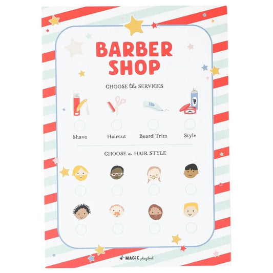 Magic Playbook Pretend Play Barber Shop Pretend Play Pad