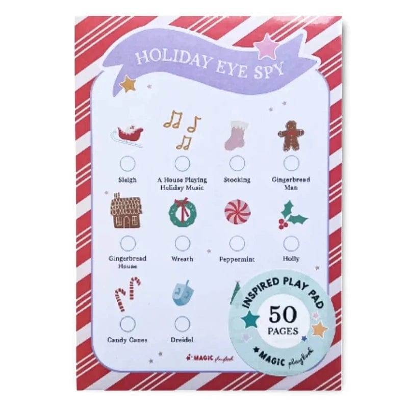 Magic Playbook Pretend Play Default Holiday Eye Spy Scavenger Hunt Notepad