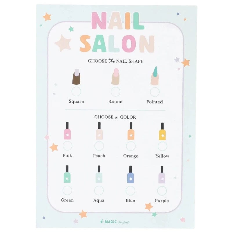 Magic Playbook Pretend Play Default Nail Salon Play Pad