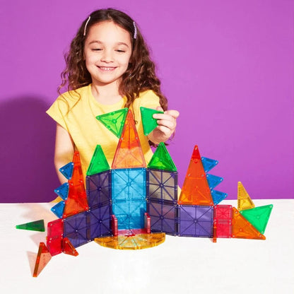 Magna-Tiles Construction Default Magna-Tiles + MicroMags Combo 46 piece Set