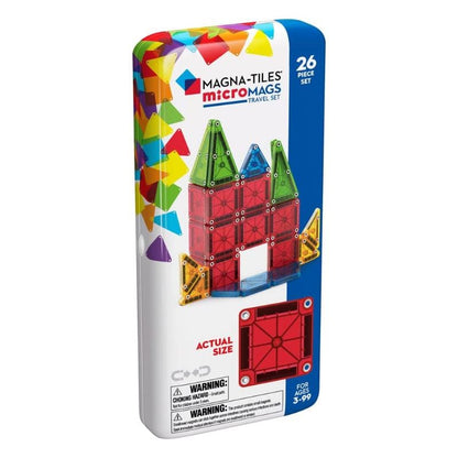 Magna-Tiles Construction Default MicroMags Travel Set