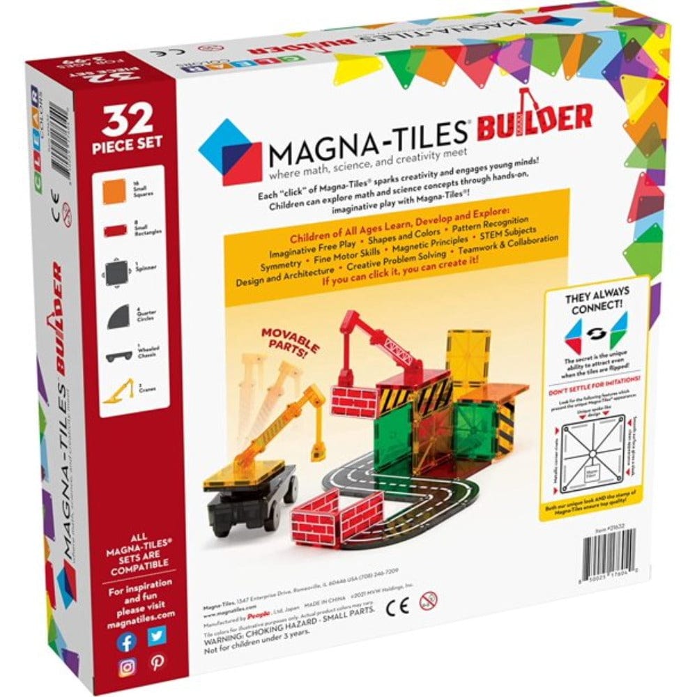 Magna-Tiles Construction Magna-Tiles: Builder 32pc Set