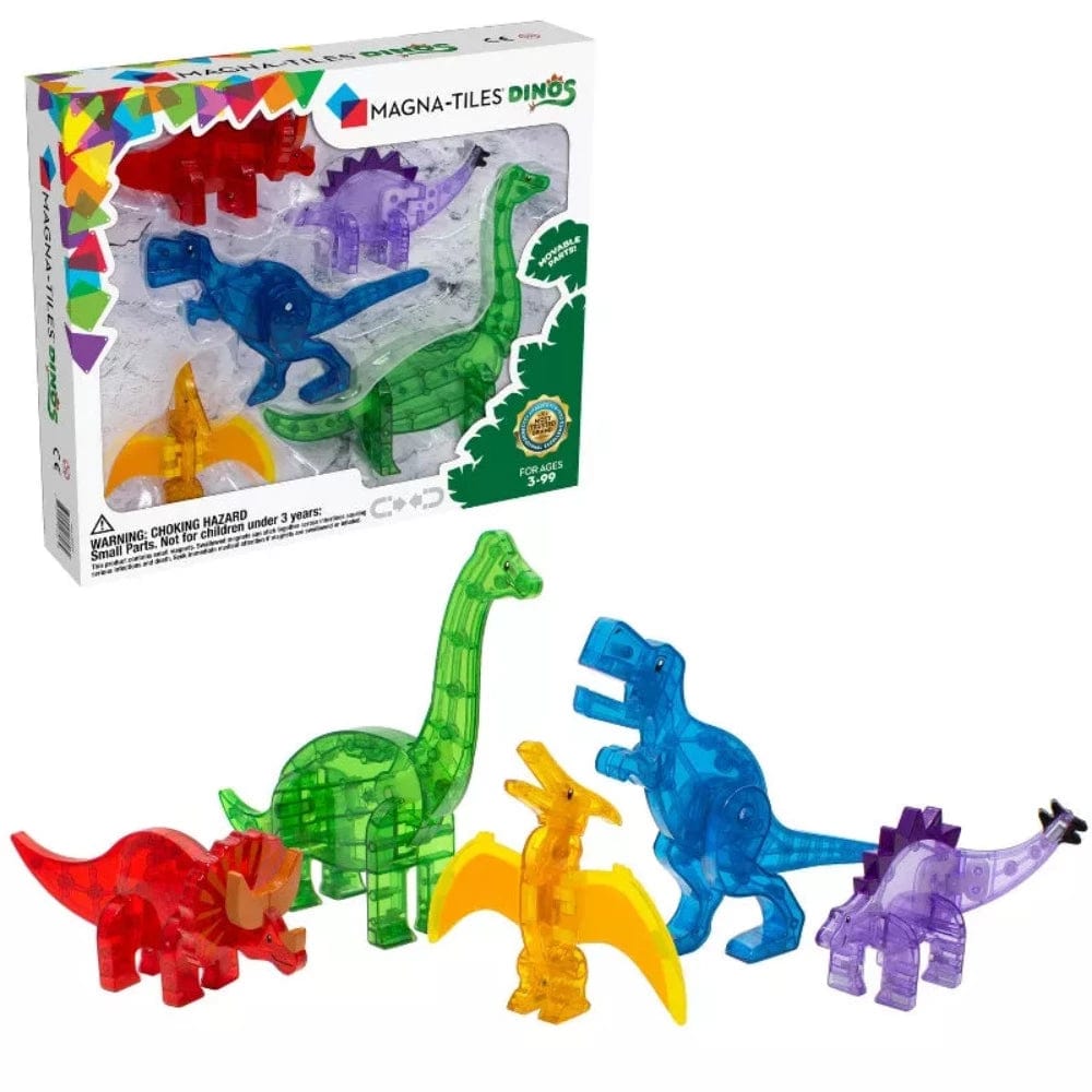 Magna-Tiles Construction Magna-Tiles: Dinos 5 pc Set