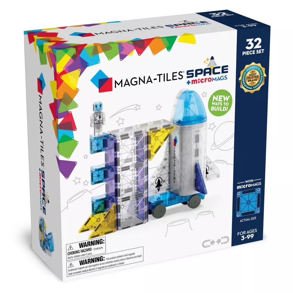 Magna-Tiles Magnetic Building Sets Default Magna-Tiles: Space 32 Piece Set