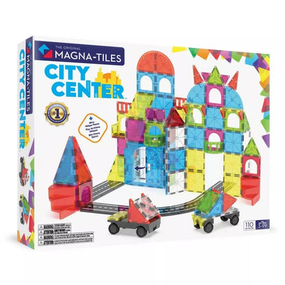 Magna-Tiles Magnetic Building Sets Magna-Tiles: City Center 110 Piece Set