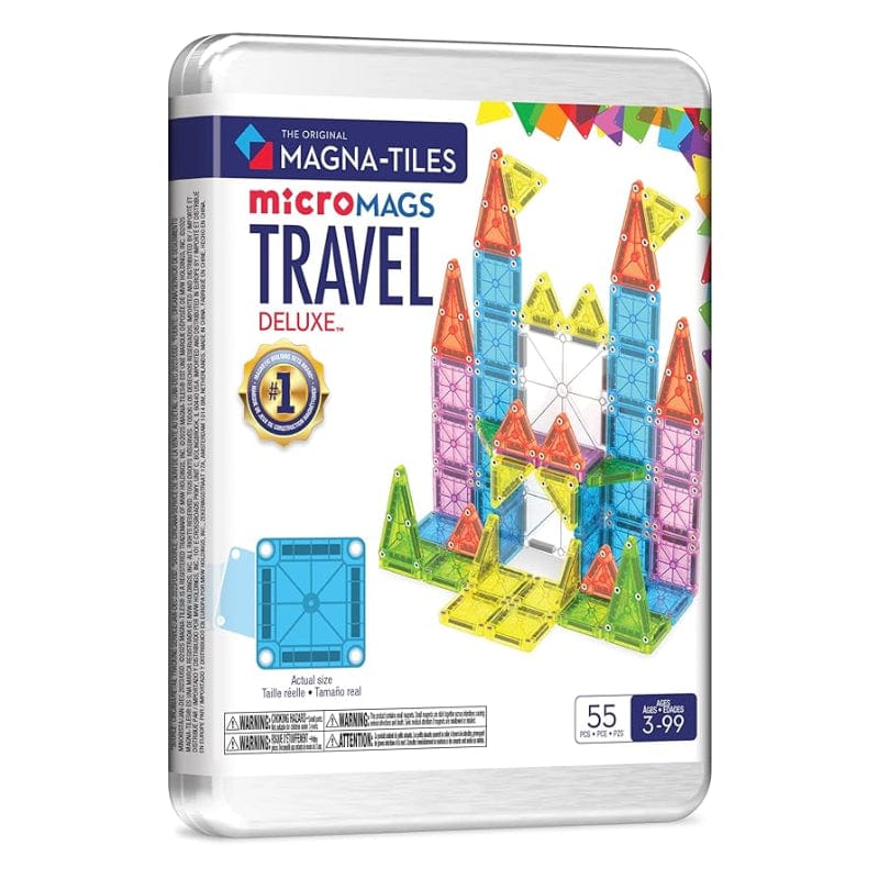 Magna-Tiles Magnetic Building Sets Magna-Tiles: Micro Mags Travel Set Deluxe