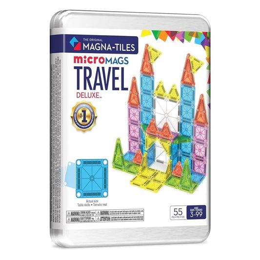 Magna-Tiles Magnetic Building Sets Magna-Tiles: Micro Mags Travel Set Deluxe