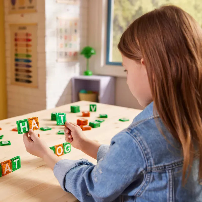 Magna-Tiles Magnetic Building Sets Magna-Tiles: microMAGS Learn Letters