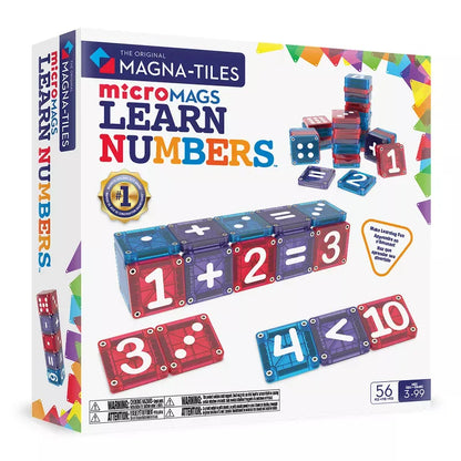 Magna-Tiles Magnetic Building Sets Magna-Tiles: microMAGS Learn Numbers