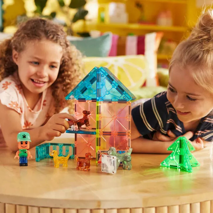 Magna-Tiles Magnetic Building Sets Magna-Tiles: Puppy Park
